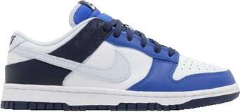 Nike Schoenen Dunk Low White Game Royal Midnight Navy Football Grey- Heren White Game Royal Midnight Navy Football Grey - Foto 3