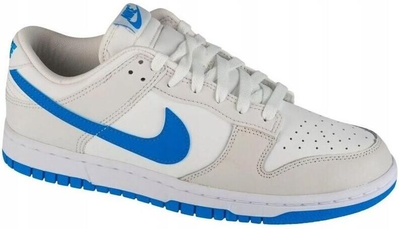 Nike Dunk Low Retro Wit Blauw Limited Edition Doos zonder deksel - Foto 3