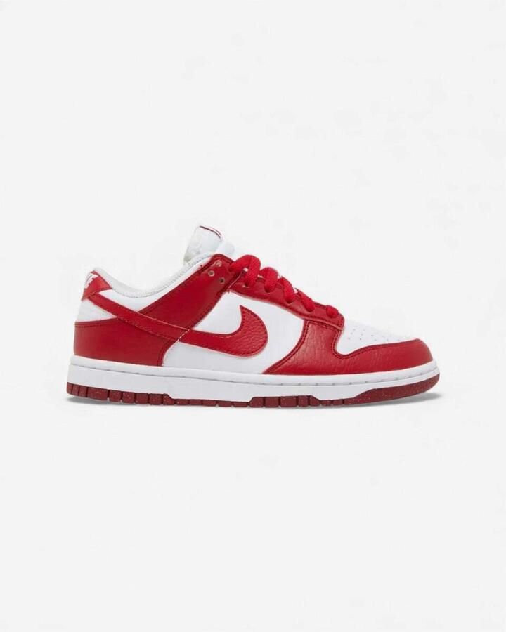 Nike Lage Sneakers Dunk Low Next Nature White Gym Red (Women's)
