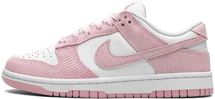 Nike Lage Sneakers Dunk Low Pink Corduroy