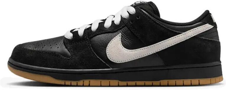 Salomon Lage Sneakers Nike Dunk Low Pro SB Black White Gum - Foto 2