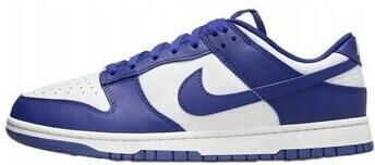 Nike Dunk Low Retro Schoenen Wit Blauw Man - Foto 2