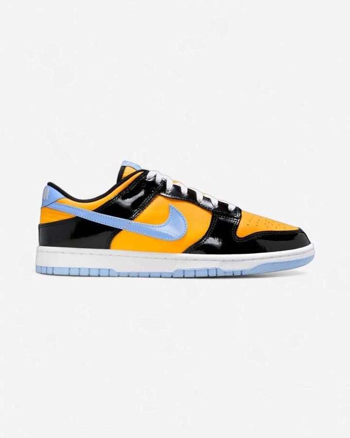 Nike Lage Sneakers Dunk Low Retro SE Patent Paramount Blue Viotech
