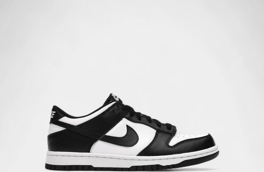 Nike Lage Sneakers Dunk Low Retro White Black Panda (GS)