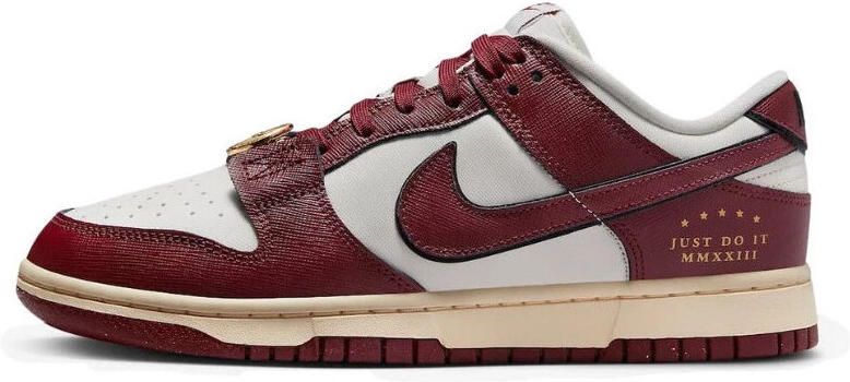 Nike Lage Sneakers Dunk Low SE Just Do It Sail Team Red - Foto 2