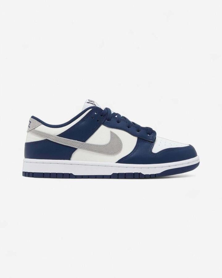 Nike Lage Sneakers Dunk Low Summit White Midnight Navy