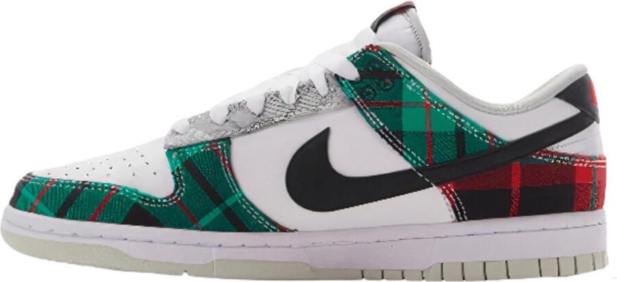 Nike Dunk Low Retro Premium White Black-White-University Red - Foto 2