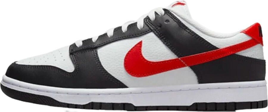 Nike Dunk Low Retro Black University Red-White - Foto 2