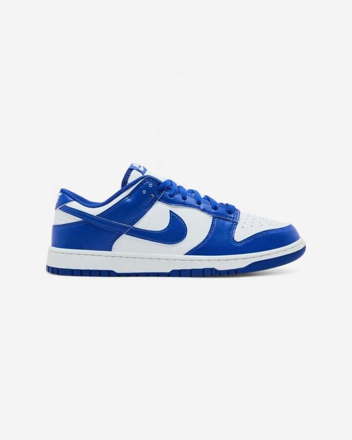 Nike Lage Sneakers Dunk Low White Hyper Royal (2025)