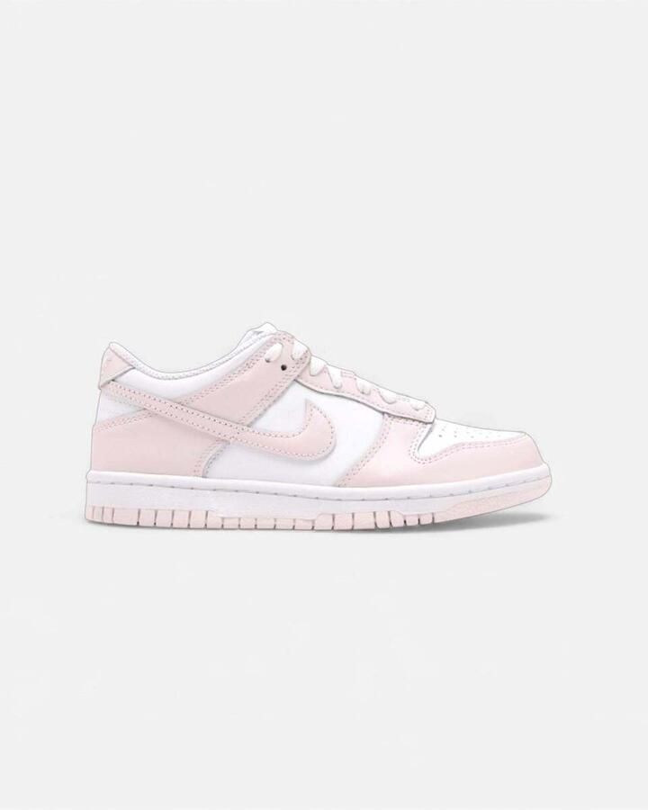 Nike Lage Sneakers Dunk Low White Light Violet (GS)