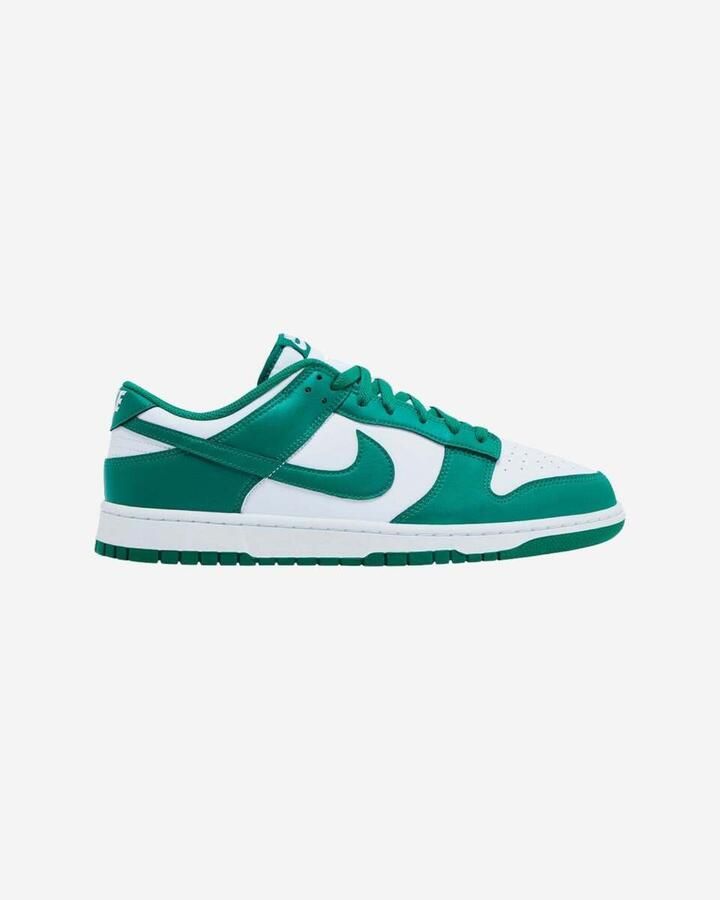 Nike Lage Sneakers Dunk Low White Malachite