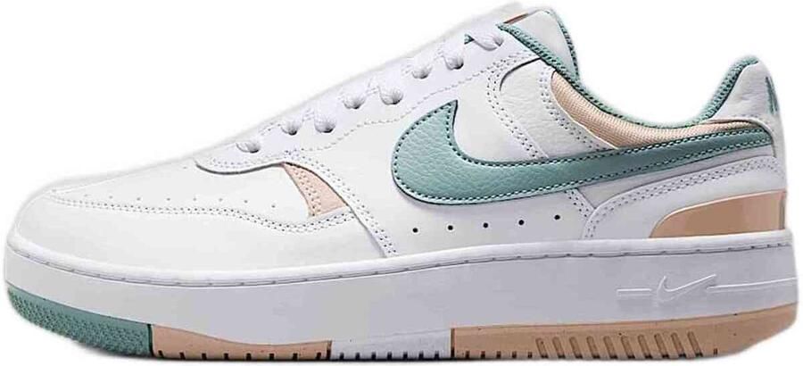 Nike Gamma Force Sneakers Dames Wit Mesh Synthetisch
