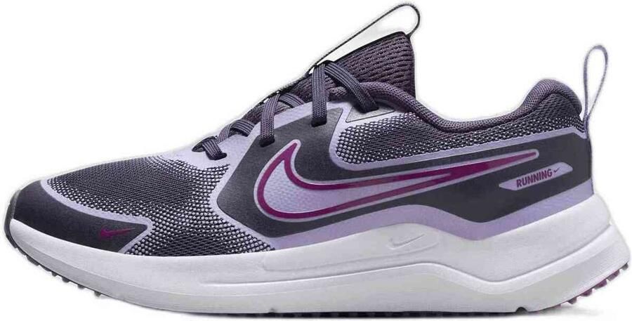 Nike Cosmic Runner Road Unisex Schoenen Paars Maat: 35.5 Mesh Synthetisch Foot Locker