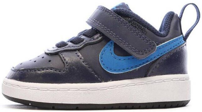 Nike court borough low 2 sneakers blauw kinderen