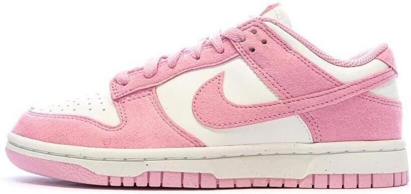 Nike Dunk Low Dames Sneaker Limited Edition Wit Roze Doos Zonder Deksel - Foto 2