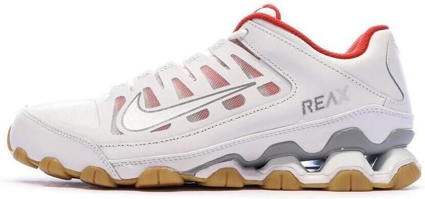 Nike REAX 8 TR Mesh Heren Sneakers Sport Casual Schoenen Wit 621716 - Foto 6