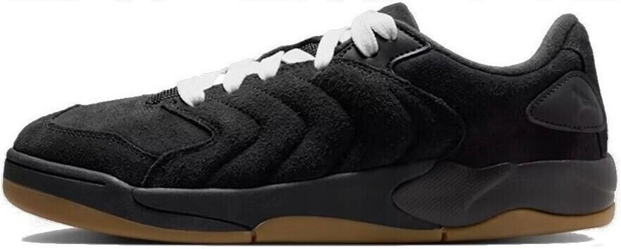 Jordan Session Zwart Gum Light Brown Wit Varsity Red Zwart Bruin Session Lifestyle Heren Sneakers voor Mannen