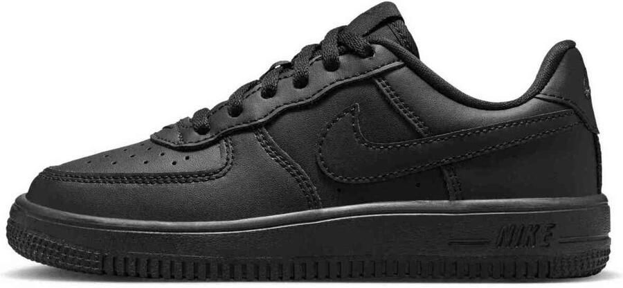 Nike Force Low Peuterschoenen Zwart Mesh Synthetisch
