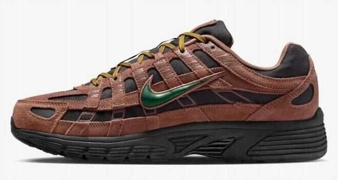 Nike P-6000 PRM Sneakers Unisex Fauna Brown Gorge Green-Black - Foto 2
