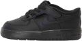 Nike Force 1 Low EasyOn schoenen voor baby's peuters Zwart - Zwart