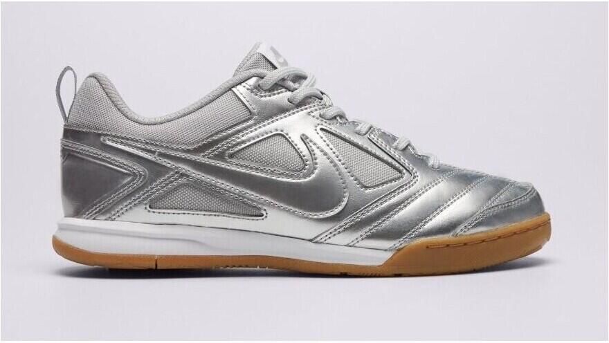 Nike Gato LV8 Zilver Zaalvoetbalschoenen Kinderen - Foto 2