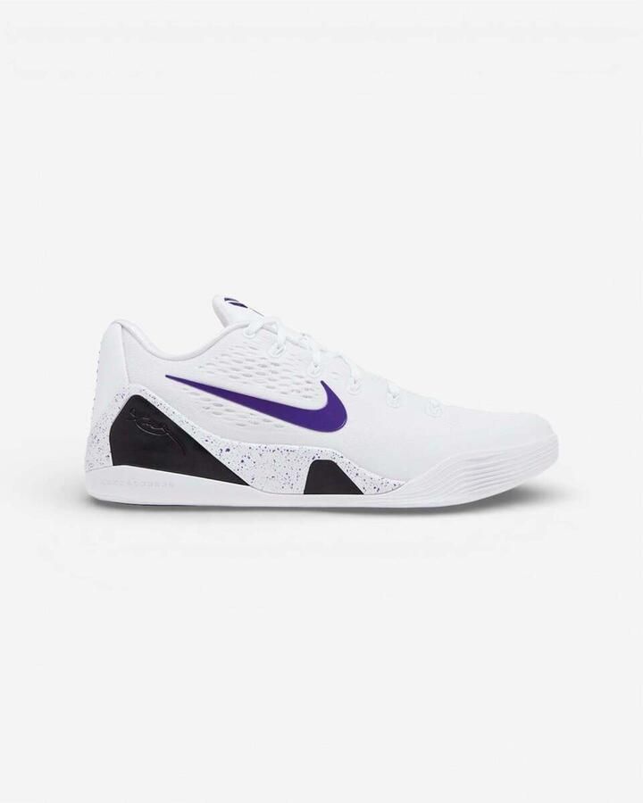 Nike Lage Sneakers Kobe 9 Elite Low EM Protro White Court Purple