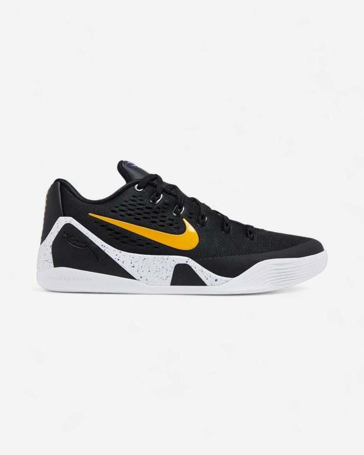 Nike Lage Sneakers Kobe 9 EM Low Protro TB Black University Gold - Foto 2