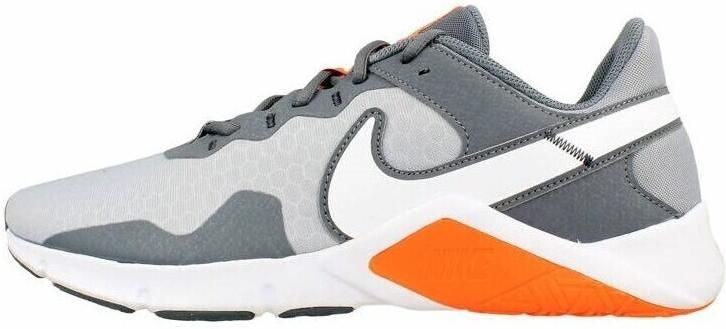 Nike Legend Essentail 2 fitness schoenen grijs wit oranje