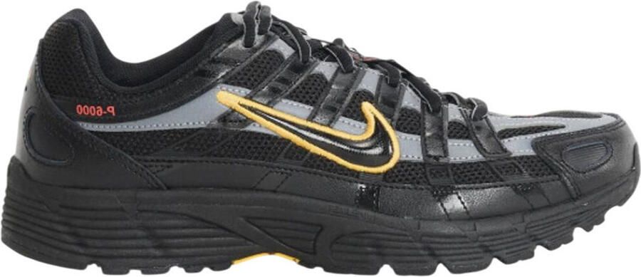 Nike Lage Sneakers P-6000 Black Laser Orange (GS)