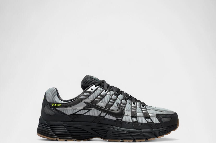 Nike Lage Sneakers P-6000 Grey Fog Volt Black