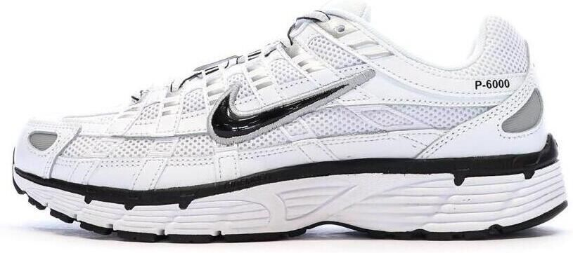 Nike Sportswear Sneakers laag 'P-6000' zilvergrijs zwart wit - Foto 5