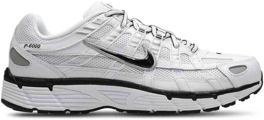 Nike P-6000 Sneakers Heren Wit Mesh Synthetisch