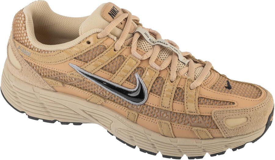 Nike P-6000 Heren Schoenen Bruin Maat: 49.5 Mesh Synthetisch Foot Locker - Foto 2