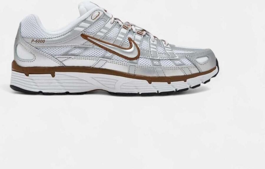 Nike Lage Sneakers P-6000 White Light British Tan ( 's)