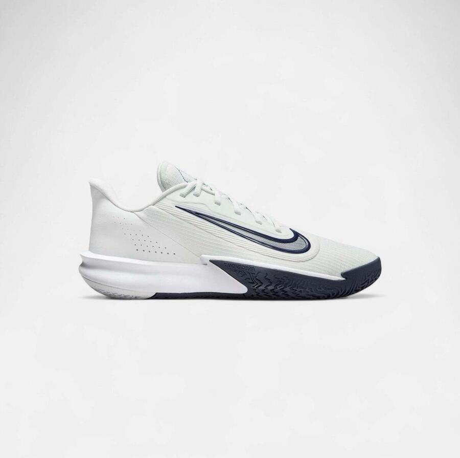 Nike Lage Sneakers Precision 7 Photon Dust White Midnight Navy