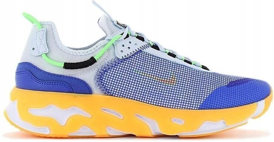 Nike React Live Premium Herenschoen Football Grey Hyper Royal White Laser Orange Heren