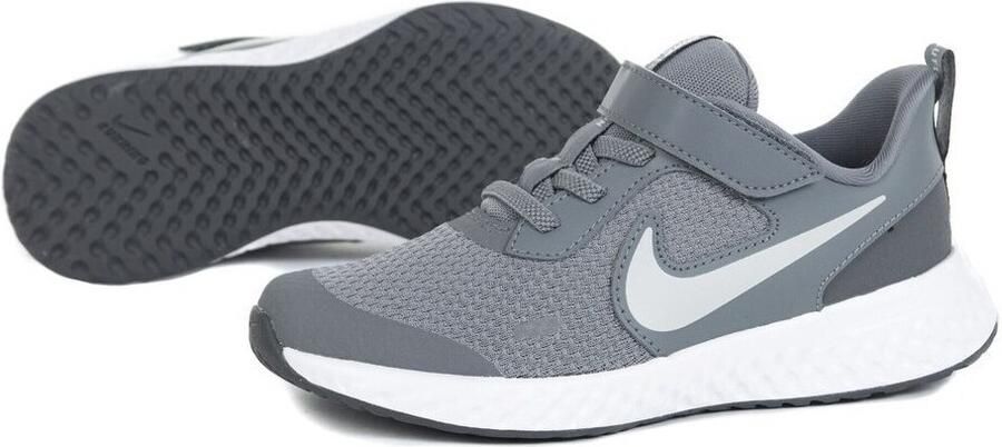 Nike Revolution 5 (PSV) Sneakers Unisex grijs wit - Foto 3