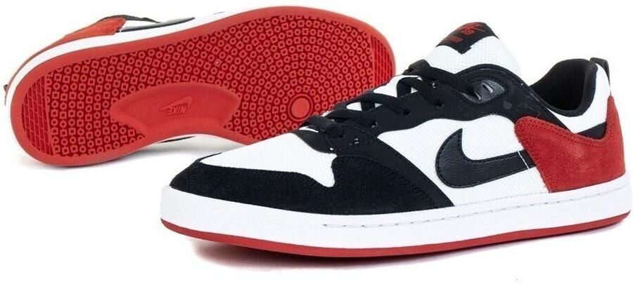 Nike SB Alleyoop (White Black-University Red) Doos zonder deksel - Foto 2