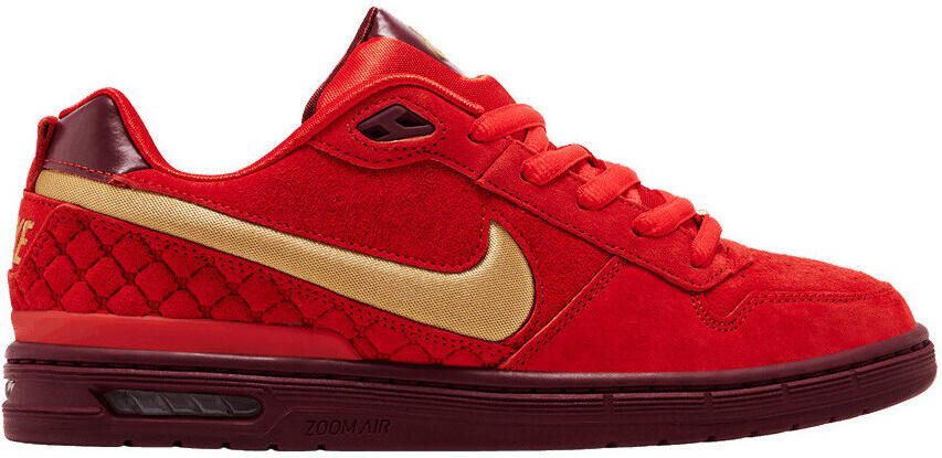 Nike Lage Sneakers SB Zoom Air Paul Rodriguez 1 Habanero Red All-Star