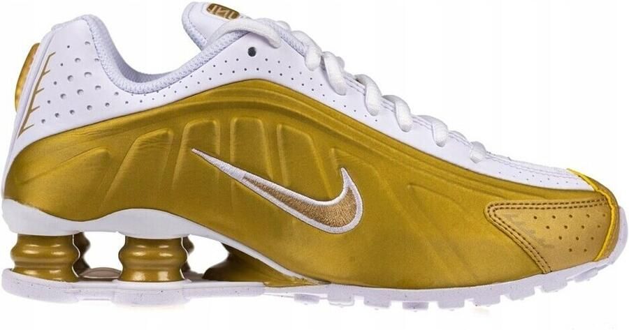 Nike Shox R4 (GS) Unisex Running goud Schoenen - Foto 2