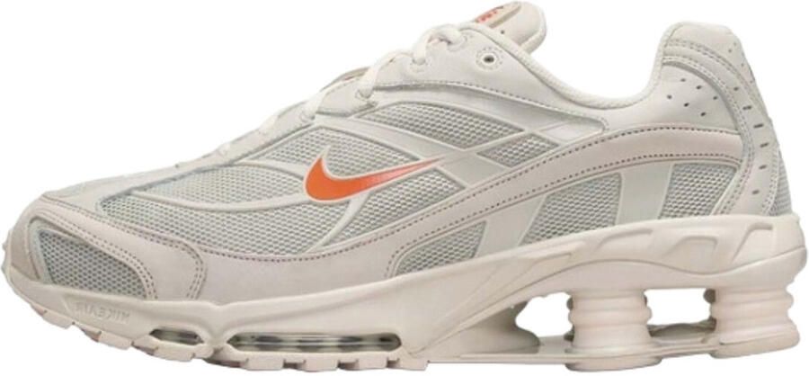 Nike Lage Sneakers Shox Ride 2 Light Bone Turf Orange