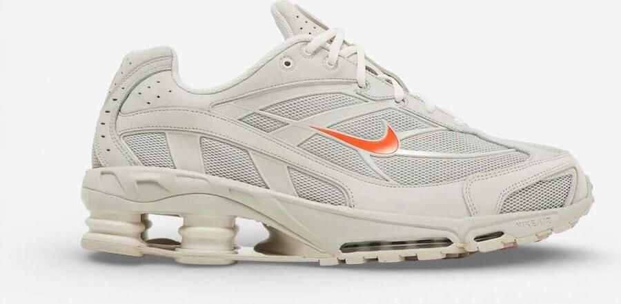 Nike Lage Sneakers Shox Ride 2 Light Bone Turf Orange - Foto 2