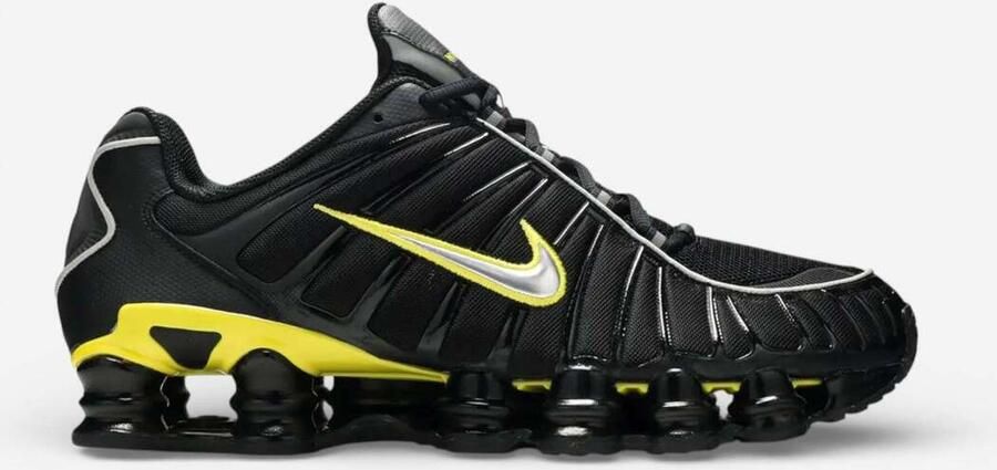 Nike Lage Sneakers Shox TL "Black Yellow"