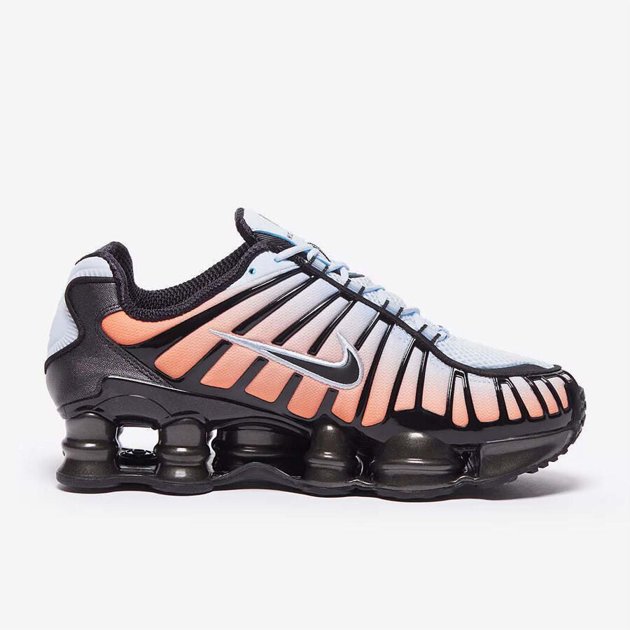 Nike Lage Sneakers Shox TL blue tint total orange black