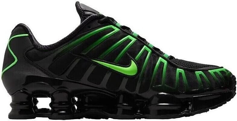Nike Shox TL Sneakers Mannen Zwart Groen - Foto 3