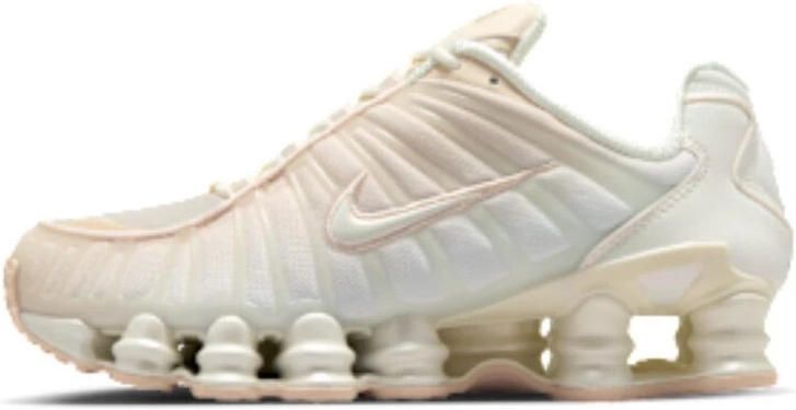 Nike Lage Sneakers Shox TL Pearl White