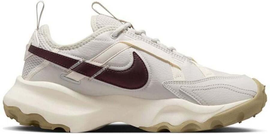 Nike Lage Schoen Licht Beige Burgundy Crush - Foto 4