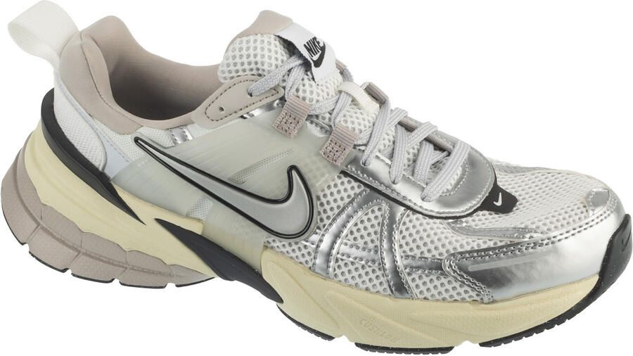 Nike Schoenen V2K Run Summit White Pure Platinum Light Iron Ore Metallic Silver- Dames Summit White Pure Platinum Light Iron Ore Metallic Silver - Foto 5