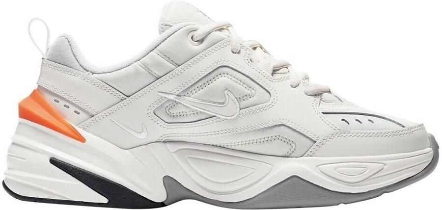 Nike M2K Tekno Sneakers Unisex wit grijs oranje - Foto 2