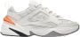 Nike M2K Tekno Sneakers Unisex wit grijs oranje - Thumbnail 2
